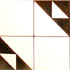 20 x 20 Rombo Nero