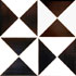 20 x 20 Triangoli Nero
